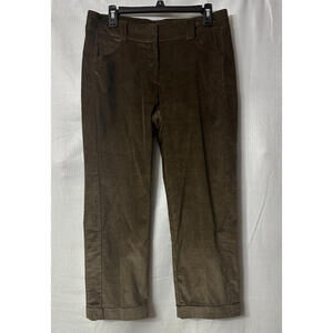 Piazza Sempione Italy Womens Corduroy Pants‎ Slacks Trousers Size 44 EUC